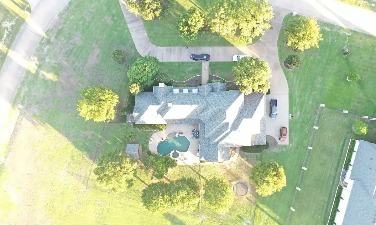 New shingle roof installation on a home in Rockcreek